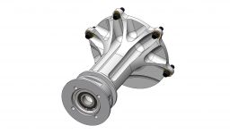 RCD Extension  7.0" one-piece pump ext. & drive shaft  to fit all  BB and Hemi  RCD gear drives